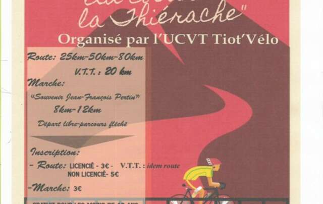 12ème randonnée  Au Coeur de la Thiérache  le 3 juillet 2022 - Cyclos - VTT et marche.